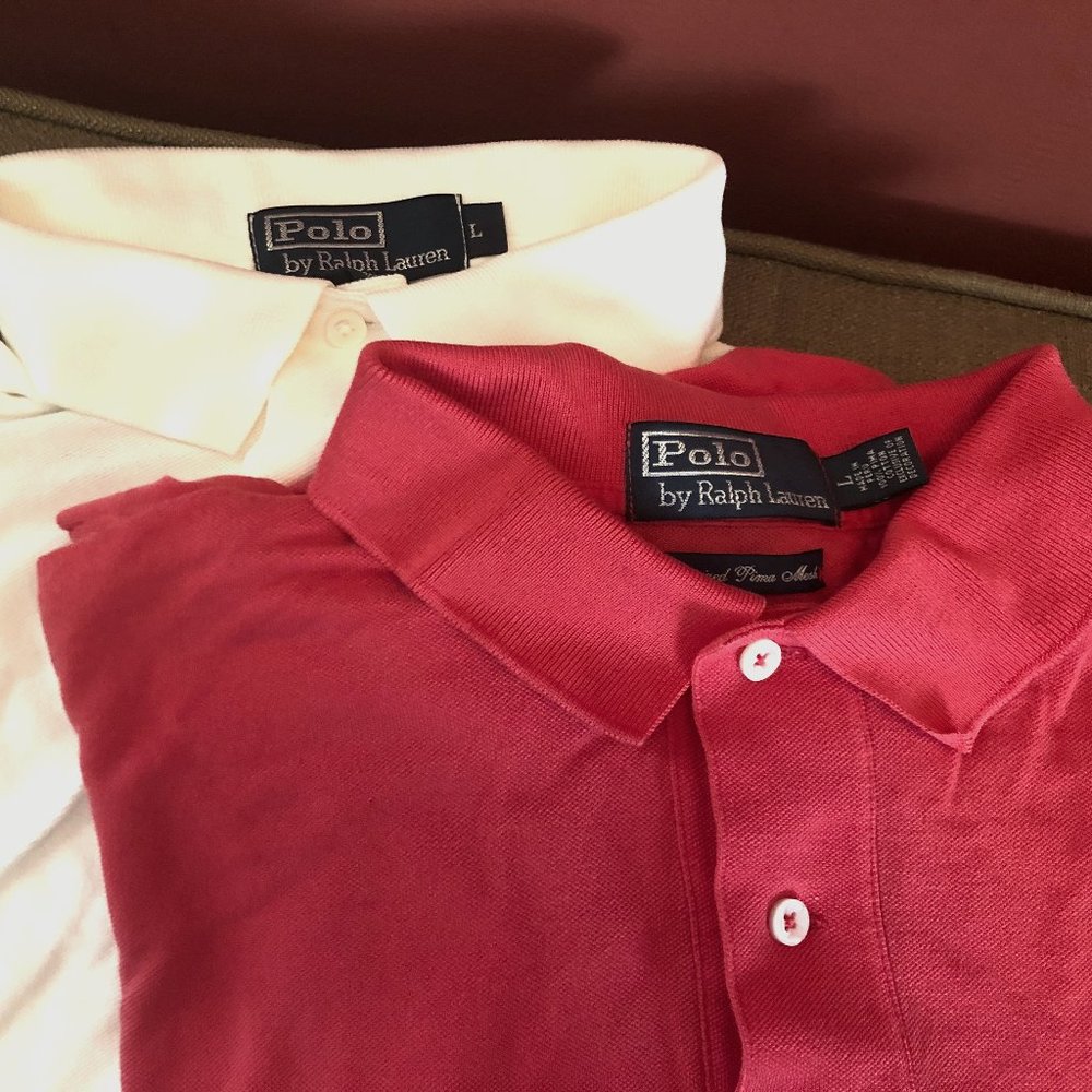 2 Men's Polo Shirts